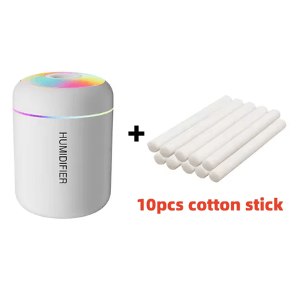 Mini USB Humidifier & Aroma Diffuser for Home or Car