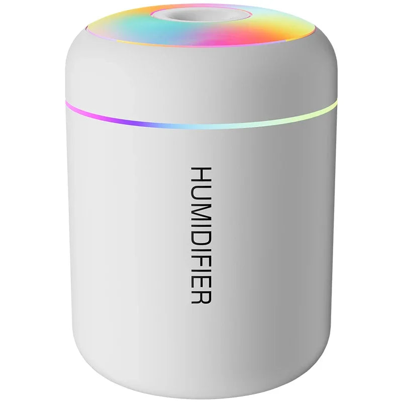 Mini USB Humidifier & Aroma Diffuser for Home or Car