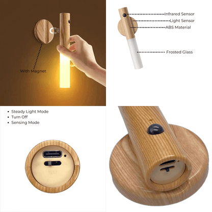 Magnetic LED Night Light – Perfect for Any Space