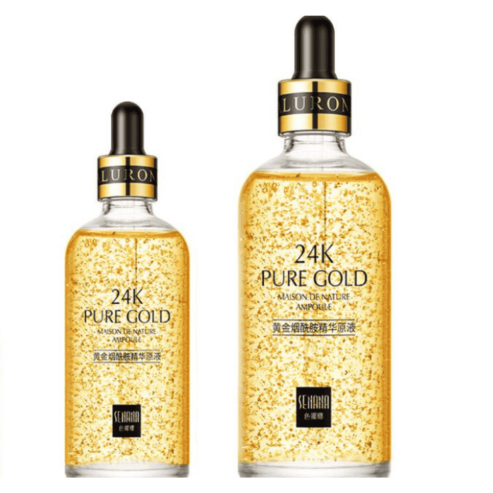 24K Gold Face Serum – Glow, Hydrate & Firm Skin